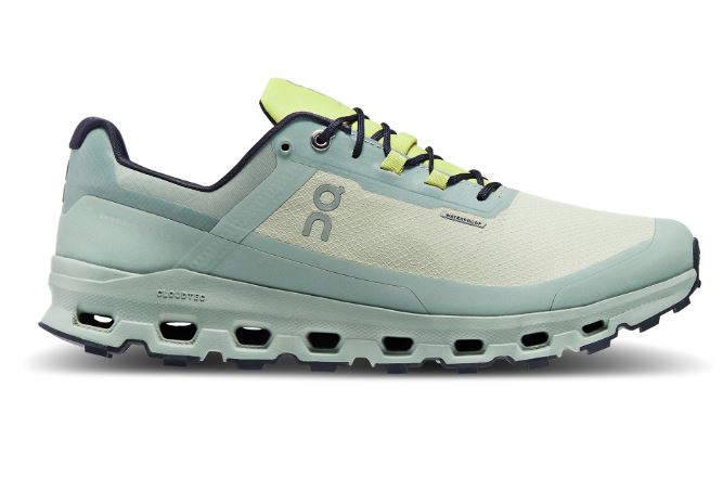 On Running obuv Cloudvista Waterproof M chalk moss Velikost: 44