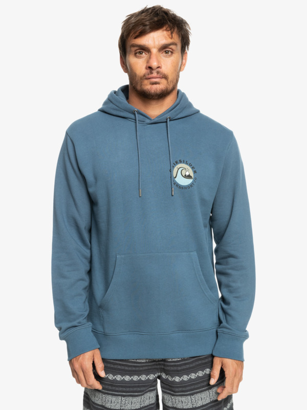 Quiksilver mikina QS Bubble Stamp Hoodie bering sea Velikost: XXL