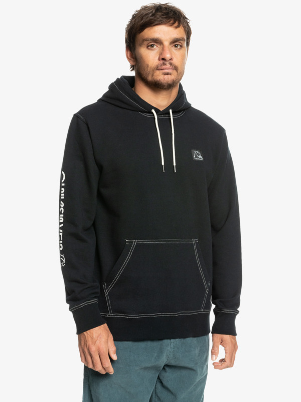 Quiksilver mikina The Original Hood black Velikost: XL