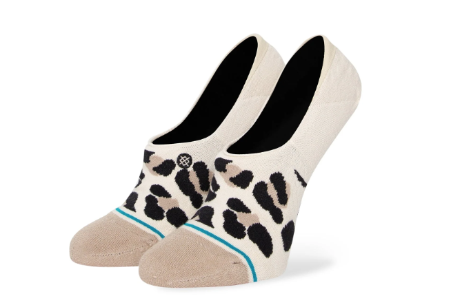 Stance  ponožky Spot On No Show leopard Velikost: S