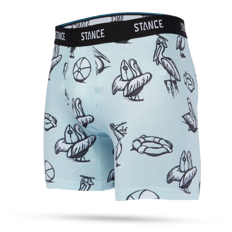 Levně Stance boxerky Happy Pelican Box Brief slate