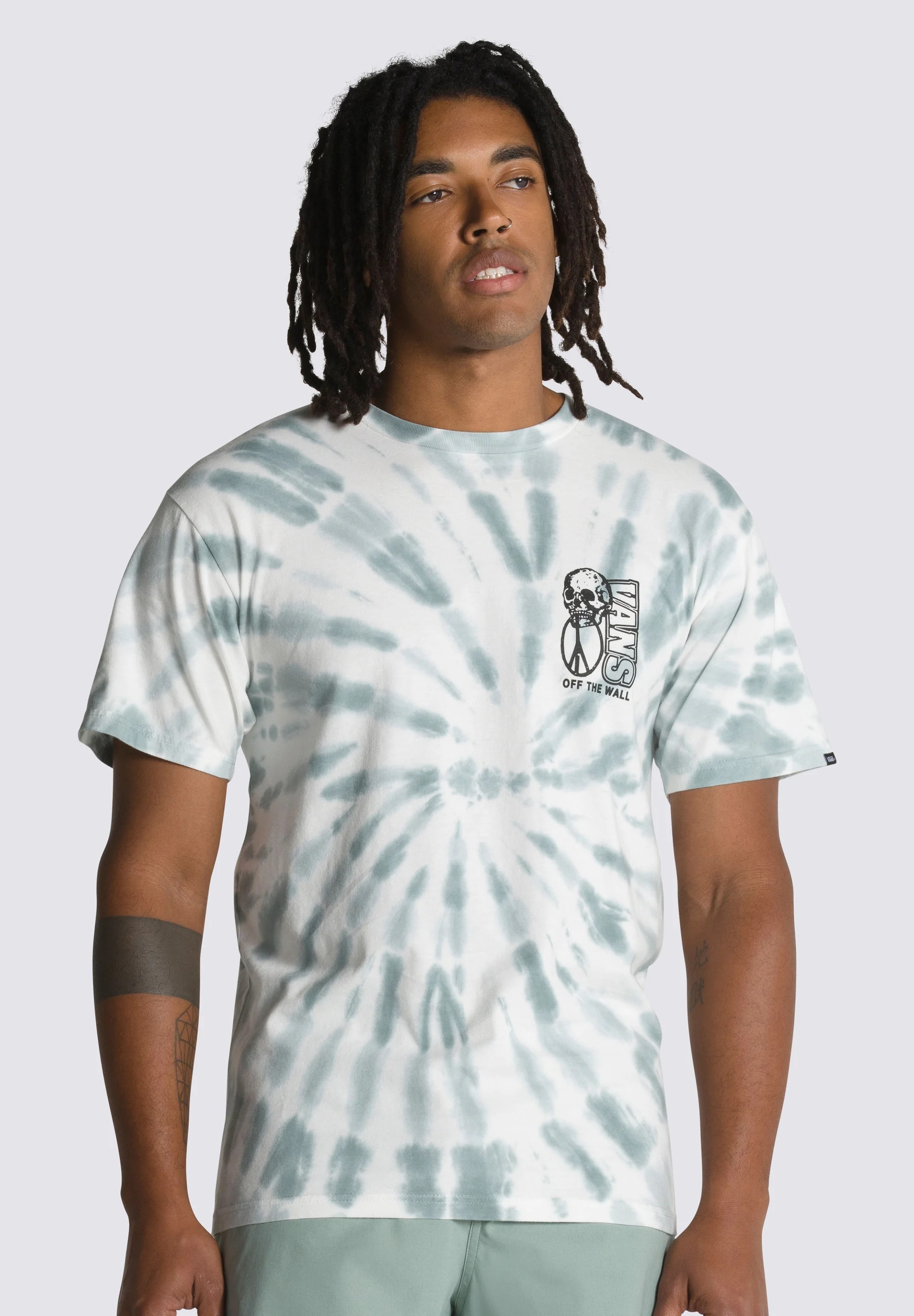 Vans tričko Need Peace Tie Dye Ss Tee green Velikost: M