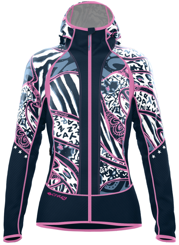 Crazy Idea bunda Oxygen zebra mix vento Velikost: S