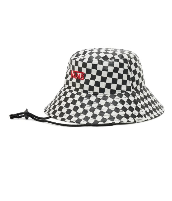 Vans klobouk Wm Level Up Bucket Hat black white Velikost: M-L