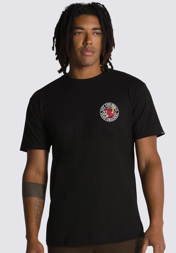 Vans tričko Core Ss Tee black Velikost: M