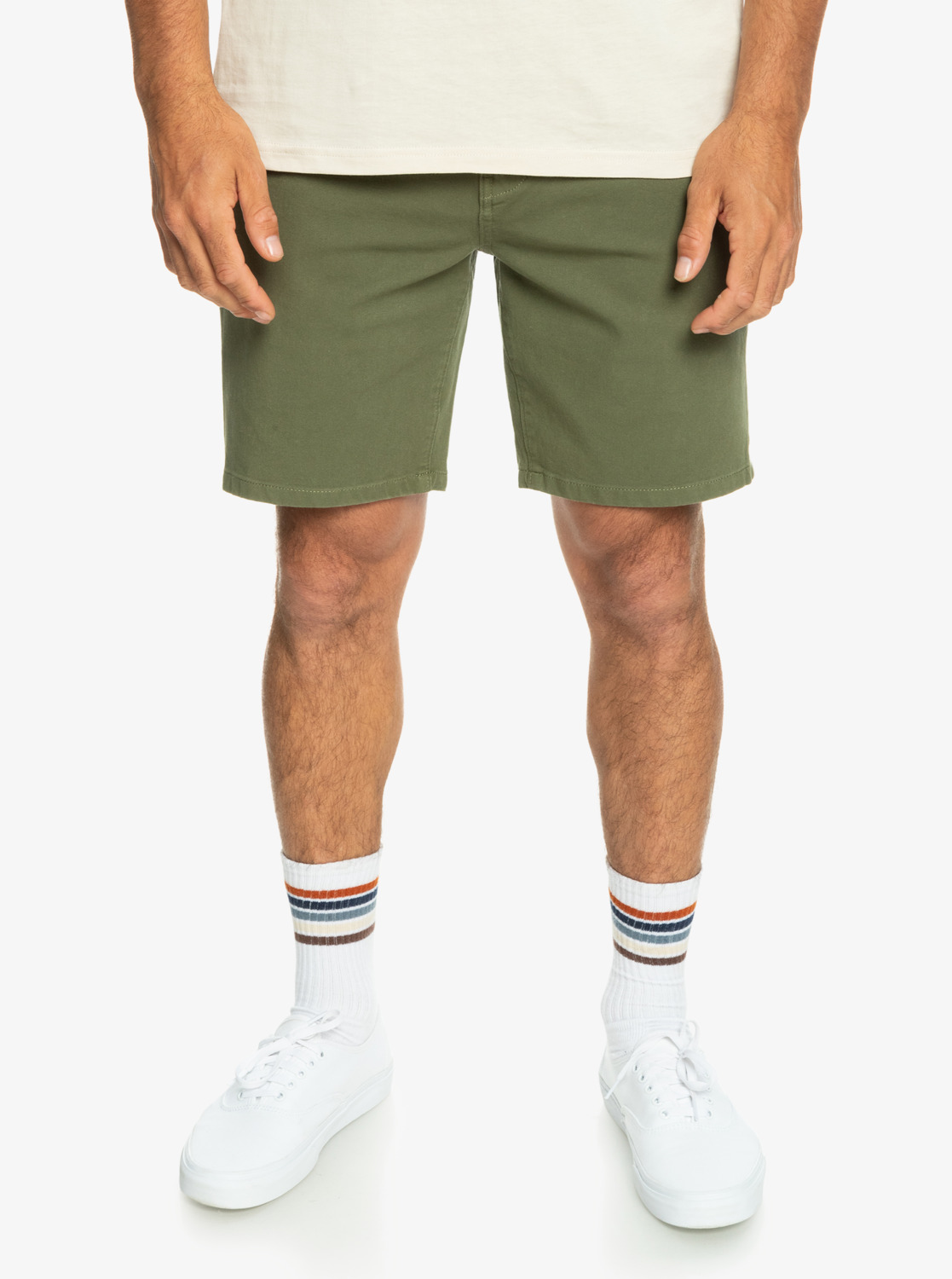 Levně Quiksilver šortky Krandy St Short four leaf clover