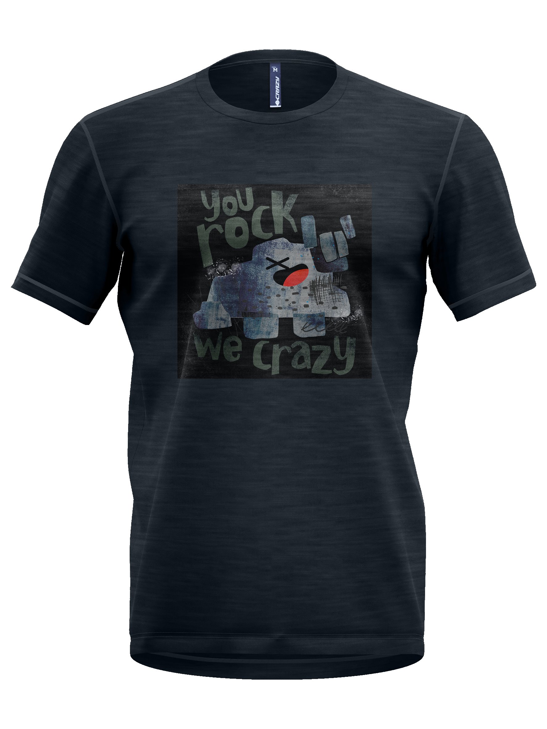Levně CRAZY IDEA Crazy tričko Joker mountain goat