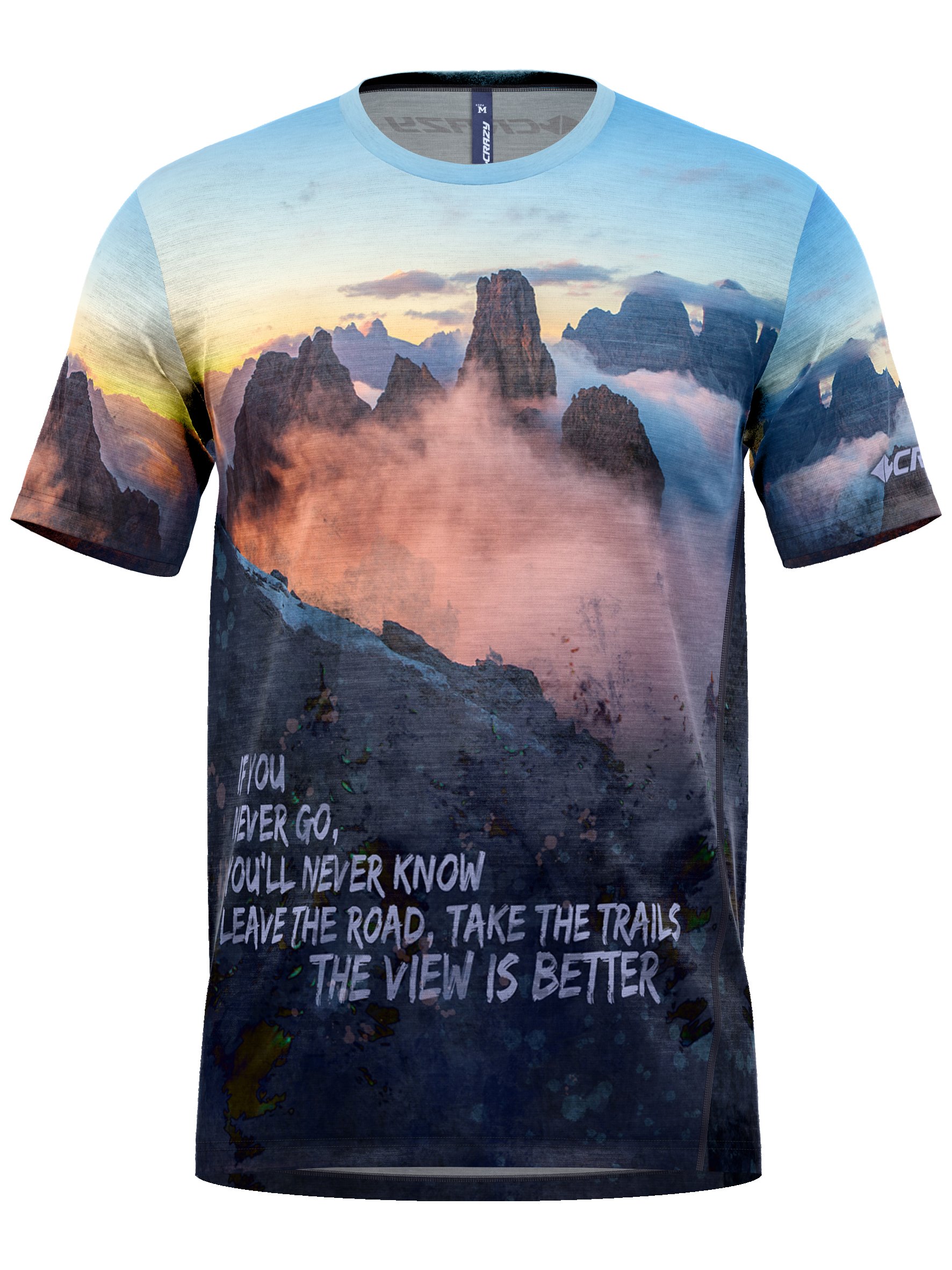 CRAZY IDEA Crazy tričko Legend magic mountain Velikost: XXL