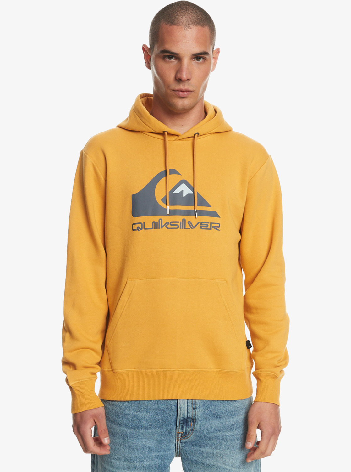 Quiksilver mikina Big Logo Hood bright gold Velikost: M