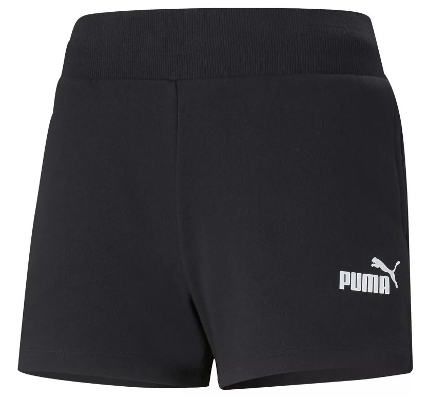 Levně Puma šortky Ess 4" Sweat Shorts Tr black