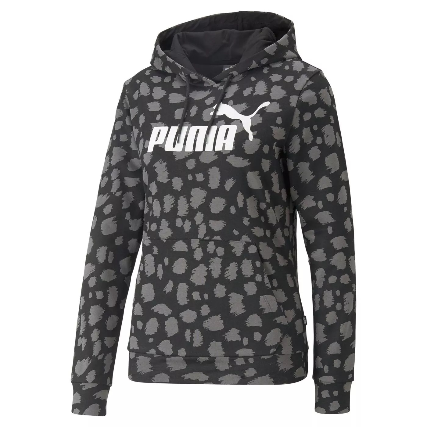 Puma mikina Ess Animal Aop Hoodie Tr black Velikost: M