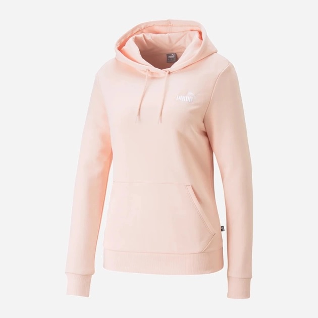 Levně Puma mikina Ess Embroidery Hoodie Tr pink