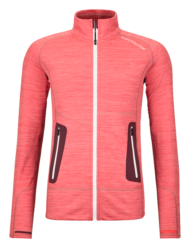 Ortovox mikina Fleece Light Jacket W wild rose Velikost: M