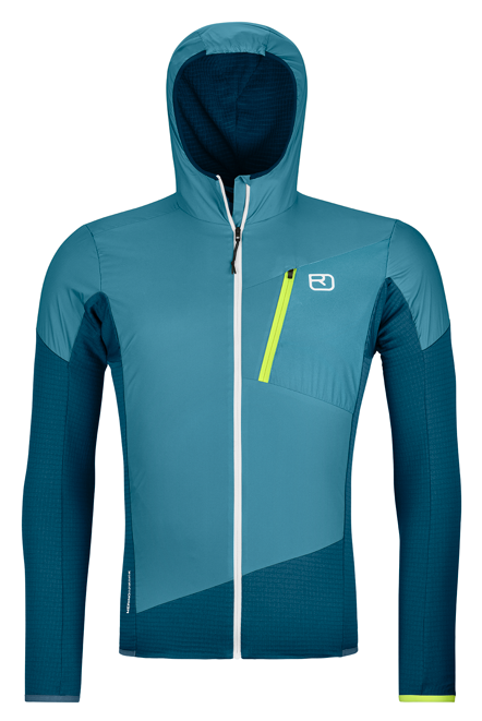 Ortovox bunda Ladiz Hybrid Jacket M petrol blue Velikost: S