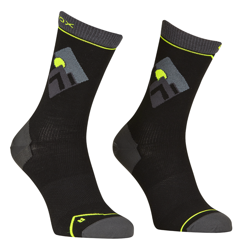 Ortovox ponožky Alpine Light Comp Mid Socks M black raven Velikost: 42-44