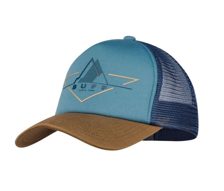 Levně Buff kšiltovka Trucker Cap Brak Stone blue stone