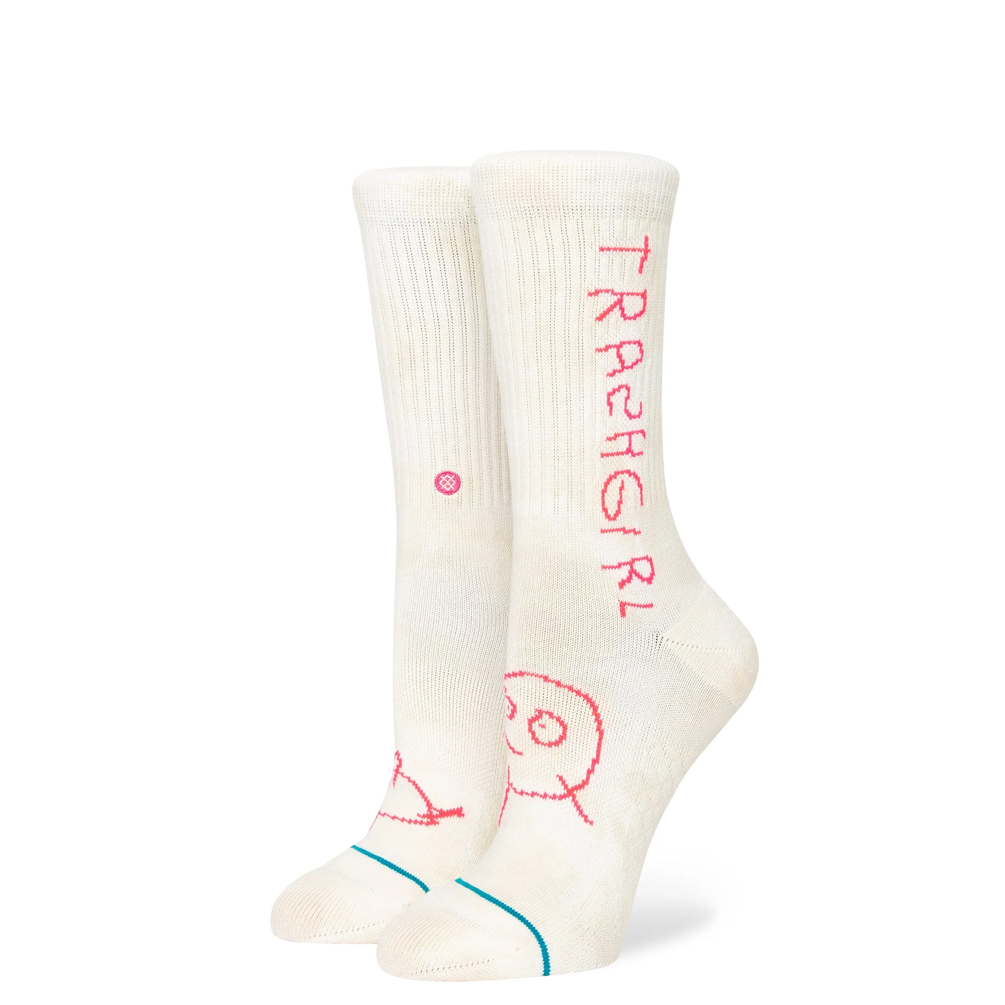 Stance ponožky Trashgirl off white Velikost: M