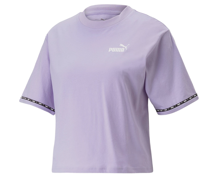 Puma tričko Power Tape Tee purple Velikost: L