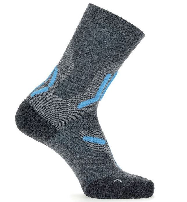 UYN ponožky Woman Trekking 2In Merino Mid Socks mid grey Velikost: 41-42