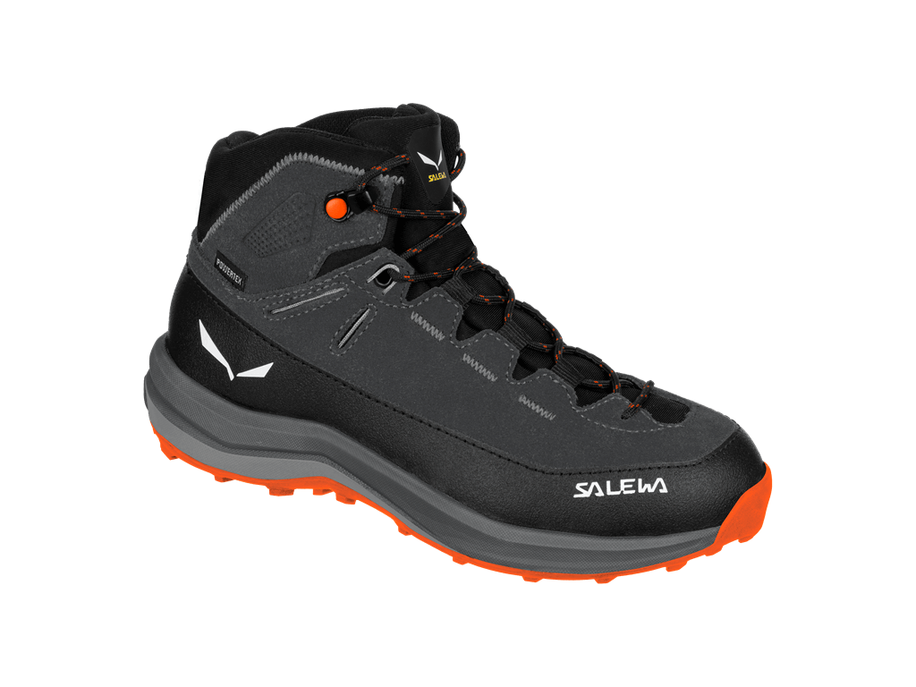 Salewa obuv Mtn Trainer 2 Mid Ptx K onyx alloy Velikost: 32
