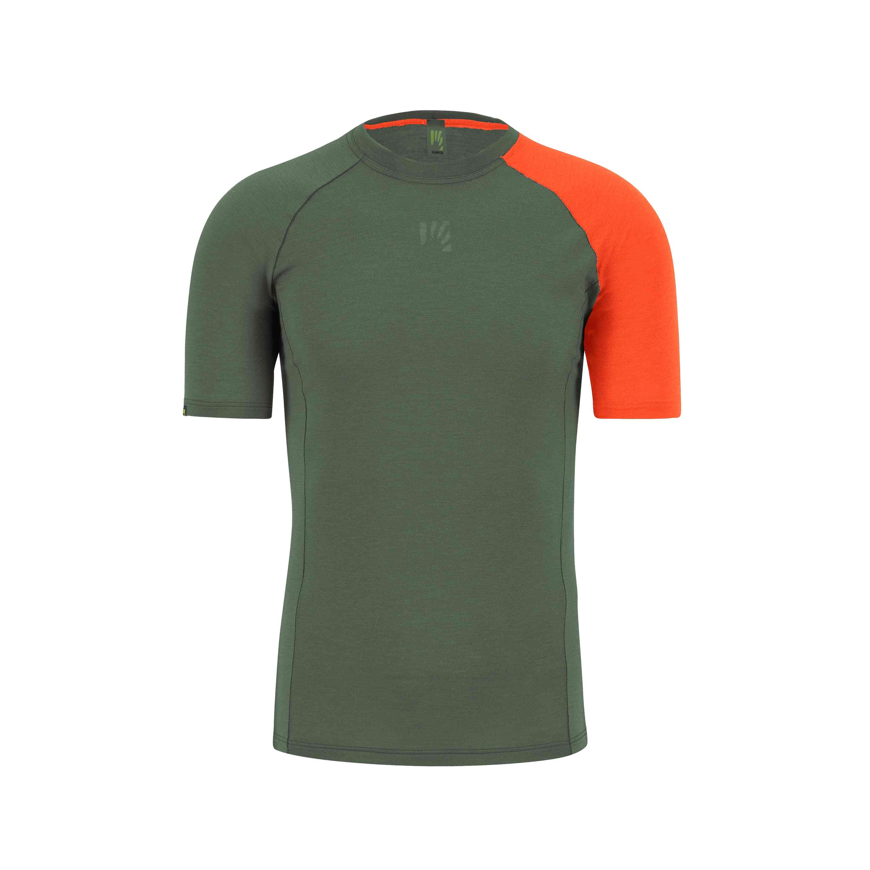 Levně Karpos tričko Dinamico Merino 130 T-shirt thyme spicy orange