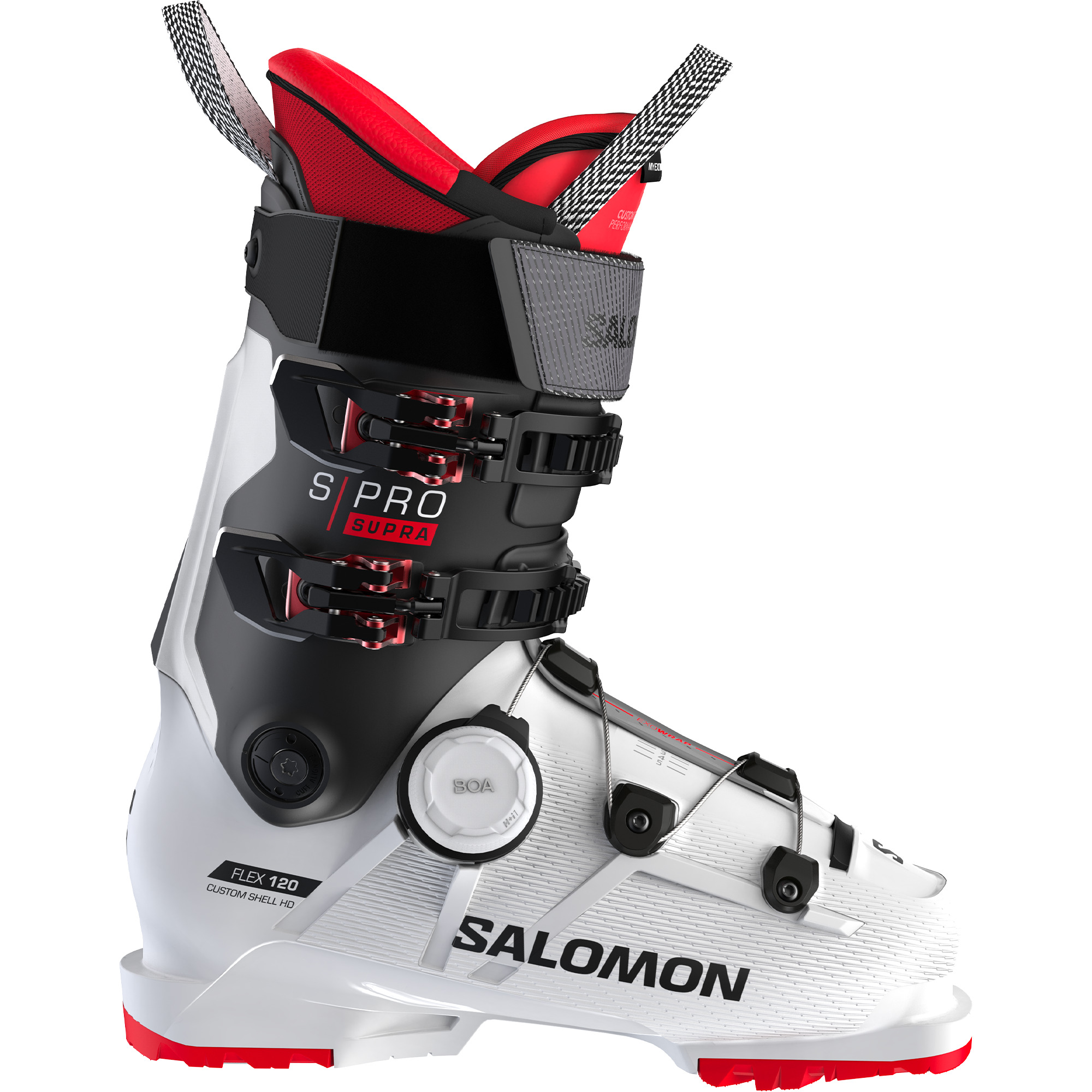 Salomon lyžiarky S/Pro Sipra Boa Red 120 Gw white red 23/24 Velikost: 30.5