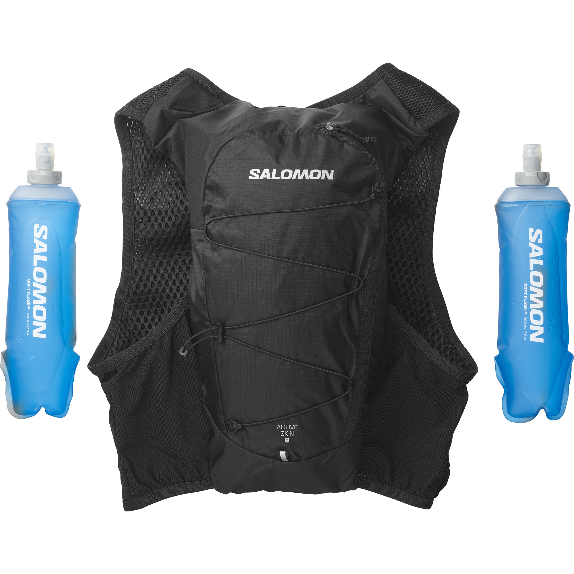 Salomon vesta Active Skin 8 with flasks black Velikost: M