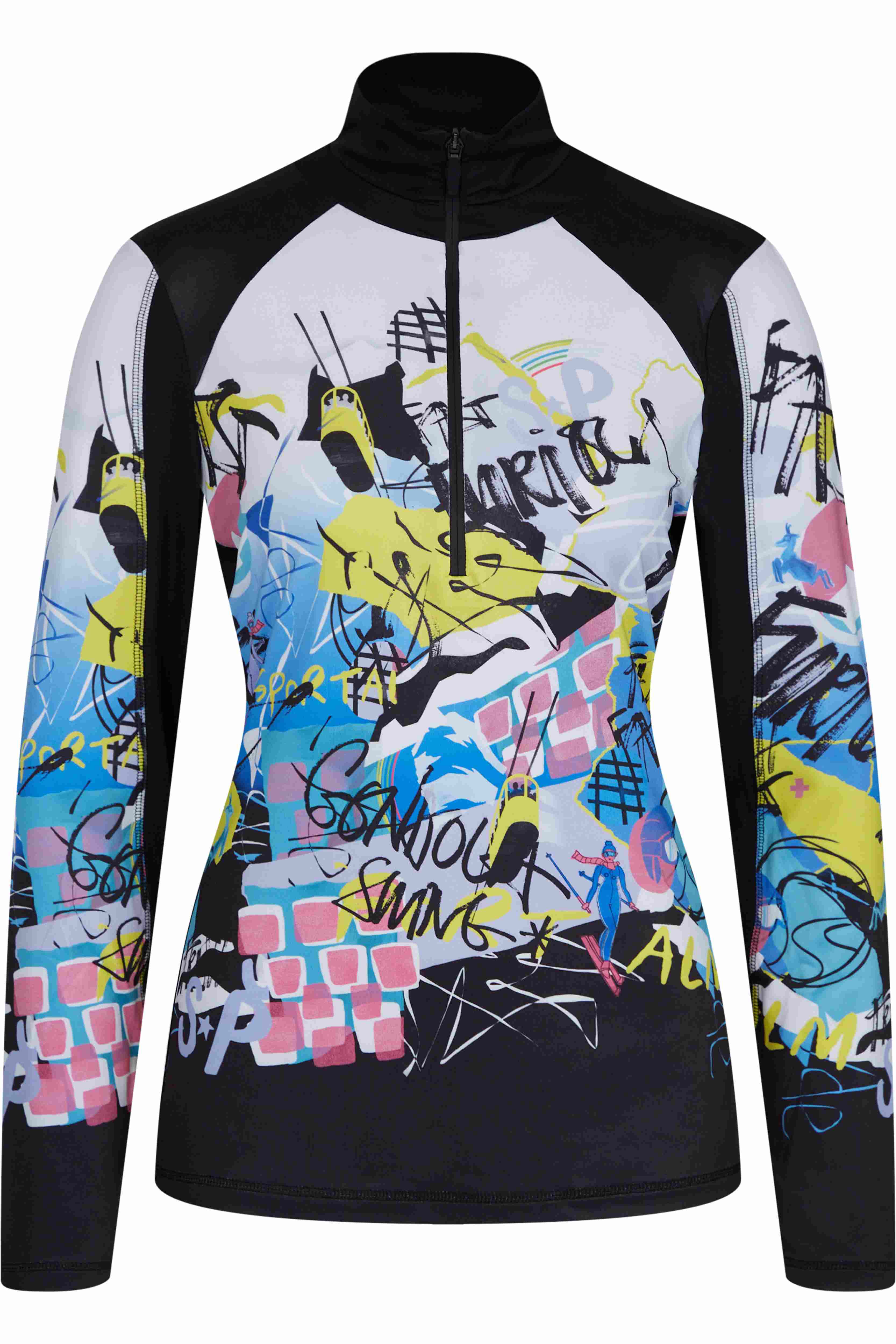 Sportalm mikina Bonny Print black Velikost: 36