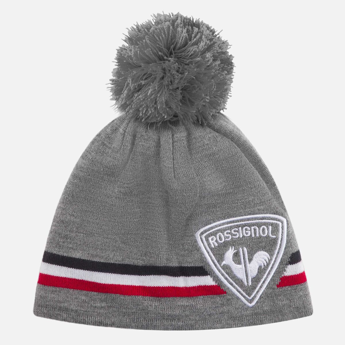 Rossignol čepice Rooster Pompon heather grey Velikost: 0TU