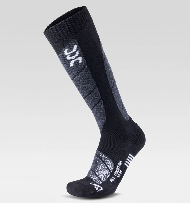 UYN ponožky T Ski All Mountain Socks black white Velikost: 35-38