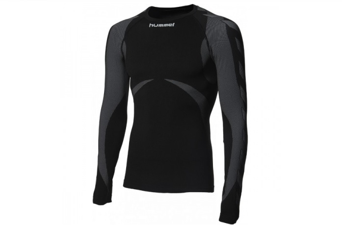 Levně Hummel tričko DR SEAMLESS black/grey