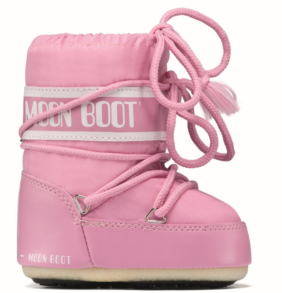 Moon Boot  sněhule Icon Mini Nylon pink Velikost: 19-22