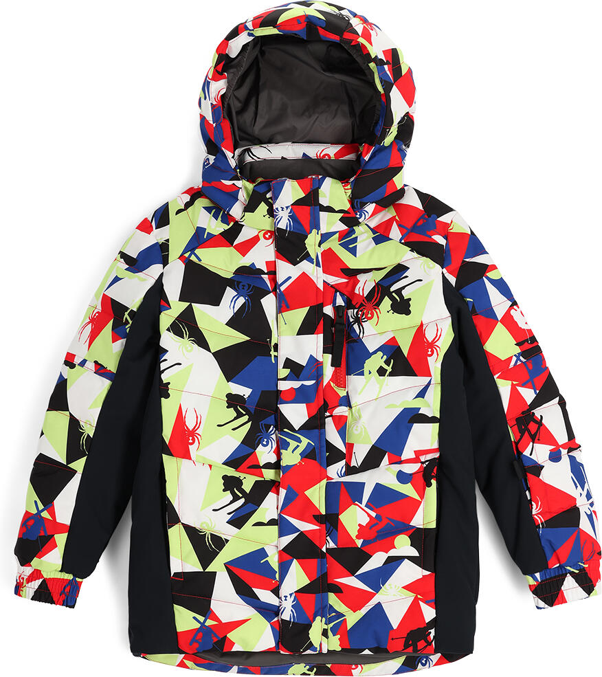 Spyder bunda Impulse Synthetic Down Jacket red combo Velikost: 3T