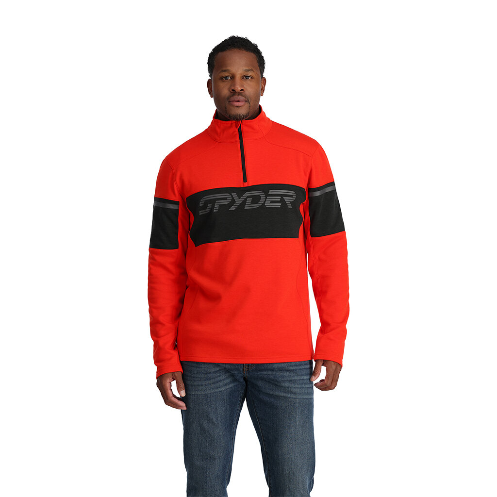 Spyder mikina Speed Fleece 1/2 Zip vulcano Velikost: XL