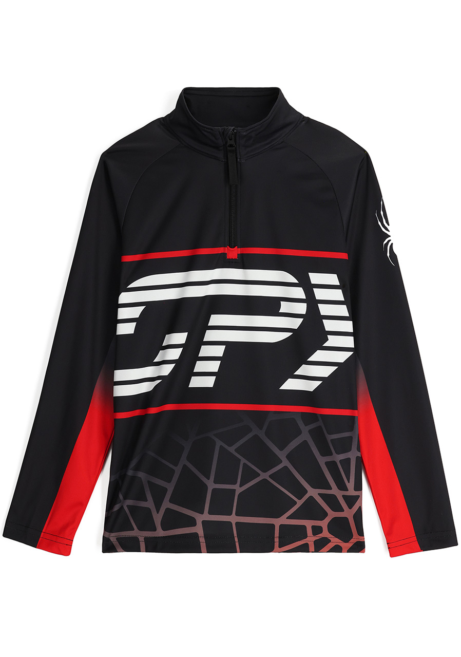 Spyder mikina Web 1/2 Zip black Velikost: L