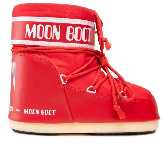 Moon Boot sněhule Icon Low Nylon red Velikost: 39-41