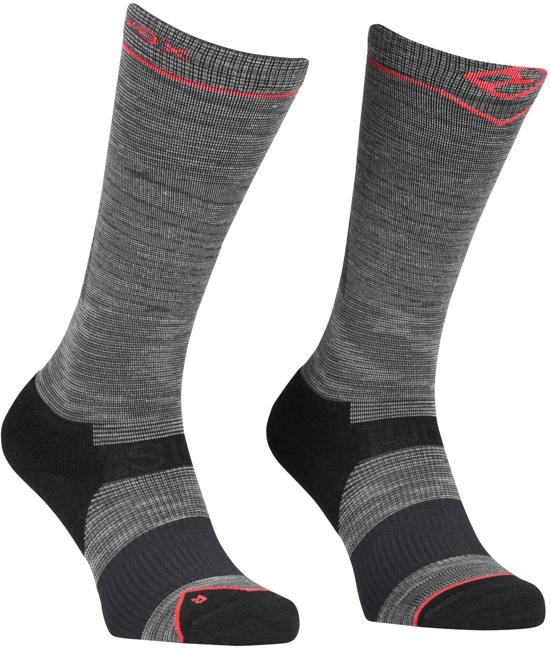 Ortovox ponožky Ski Tour Lt Comp Long Socks W iron grey blend Velikost: 39-41