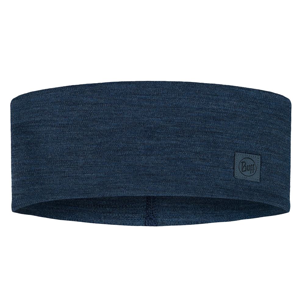 Buff čelenka Merino Wide solid night blue Velikost: UNI