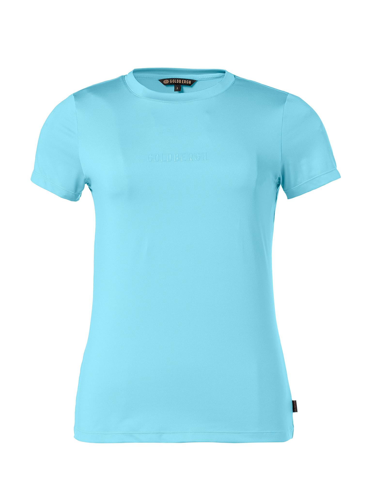 Levně Goldbergh tričko Avery atlantic blue