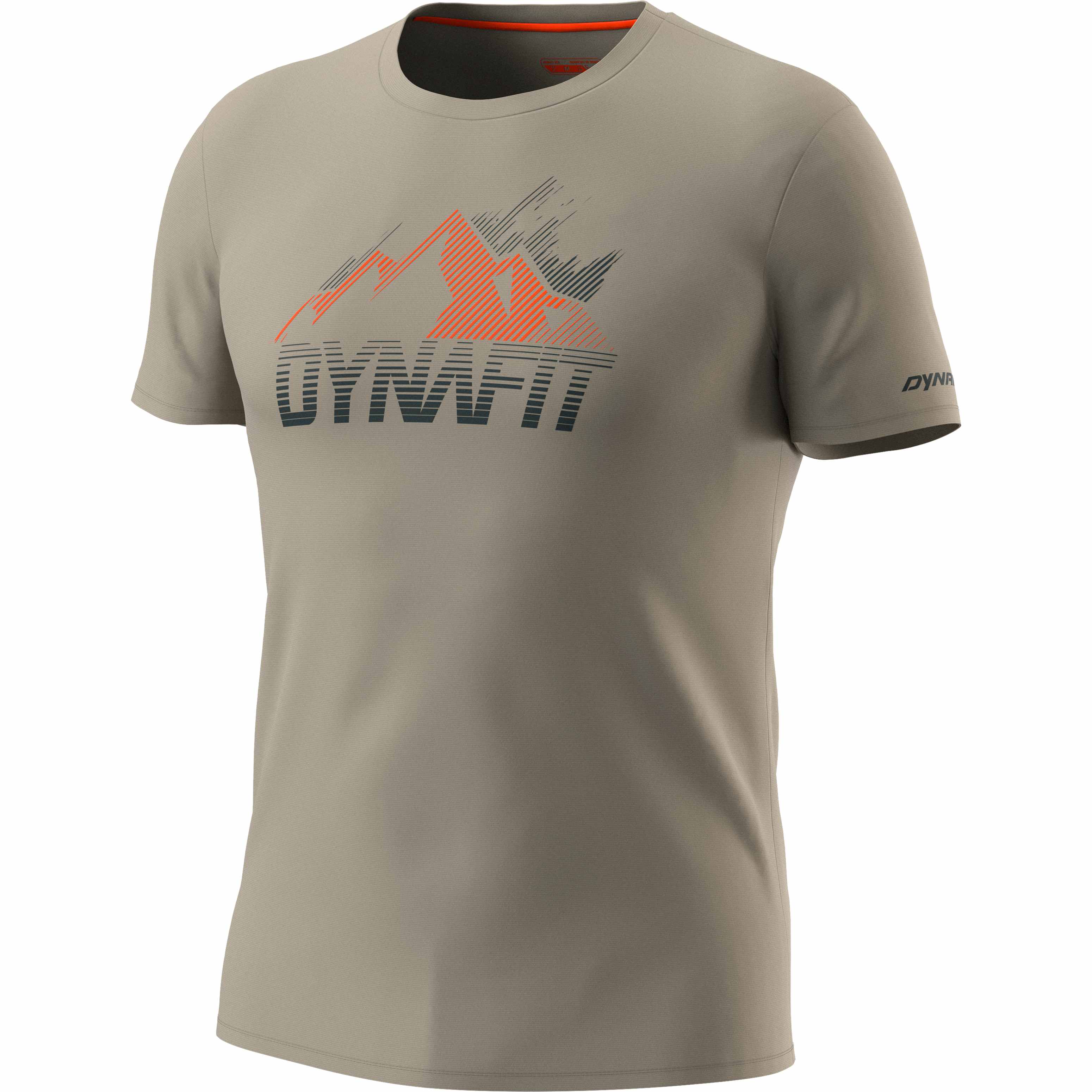 Dynafit tričko Transalper Graphic M rock khaki Velikost: L