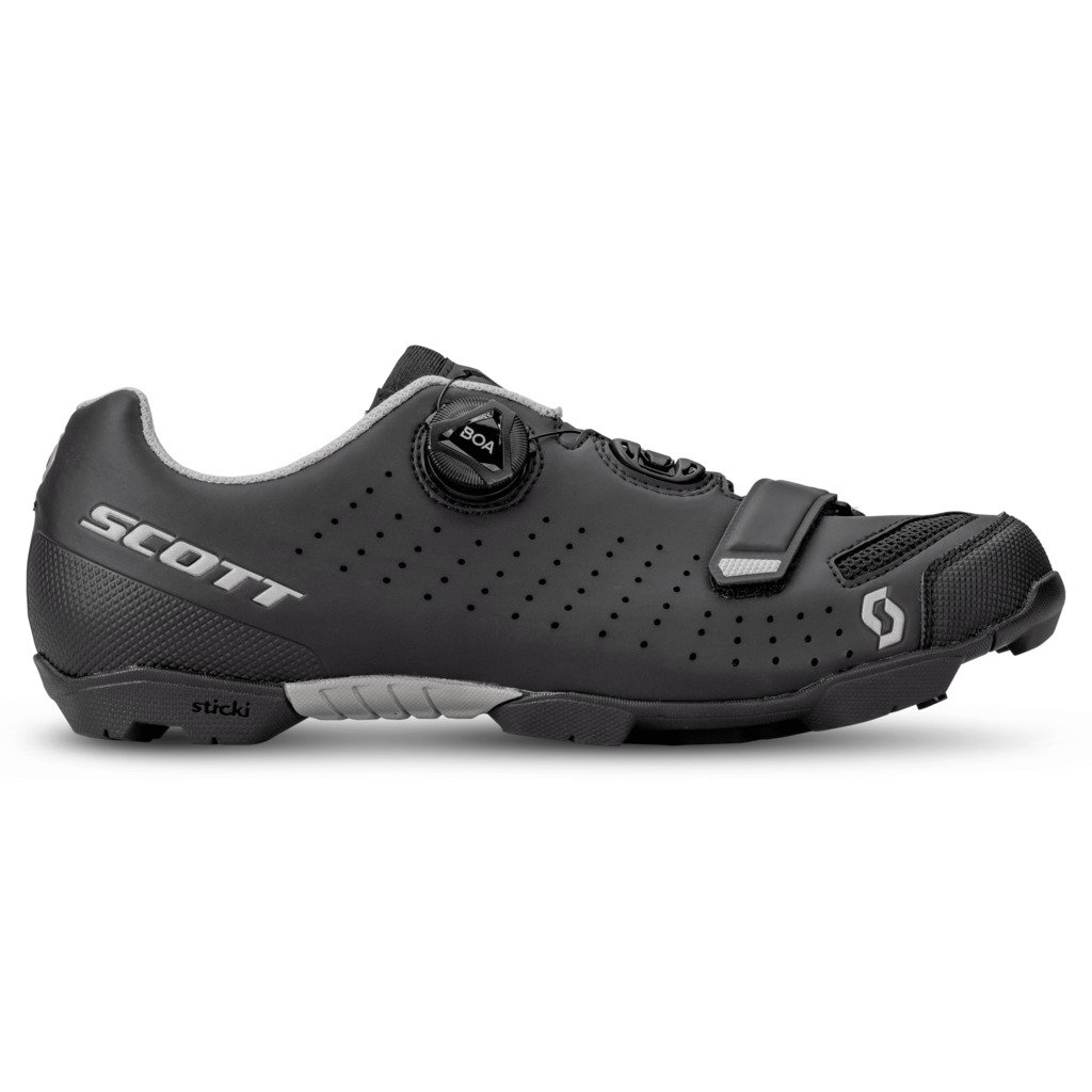 Levně Scott obuv Mtb Comp Boa black silver