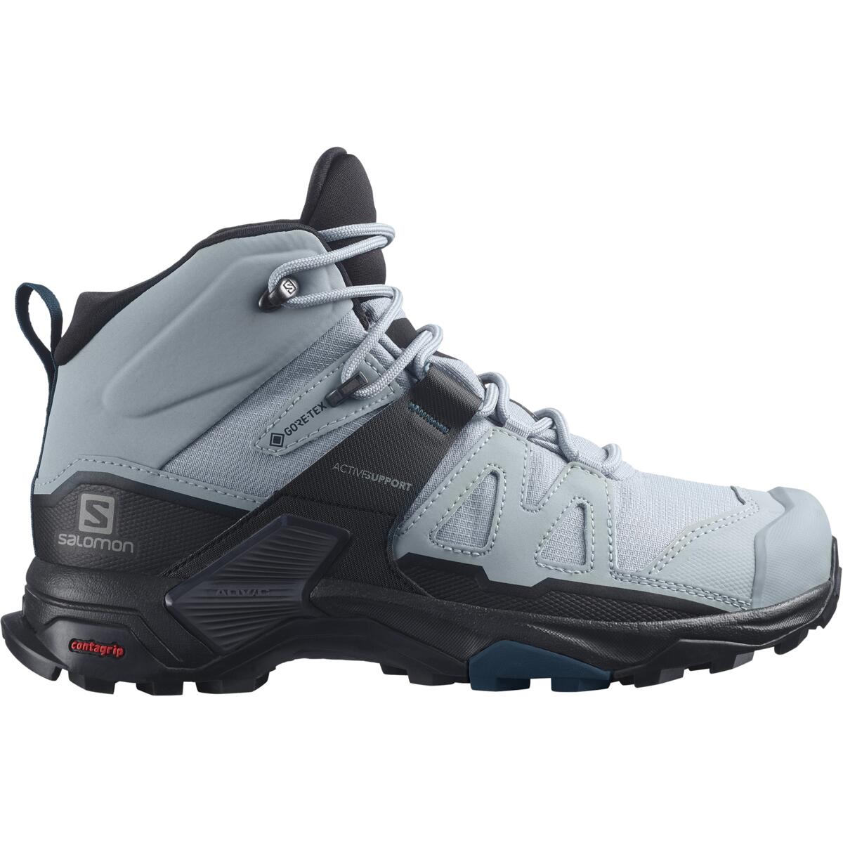 Salomon obuv X Ultra 4 Mid Wide Gtx W quar black Velikost: 7.5