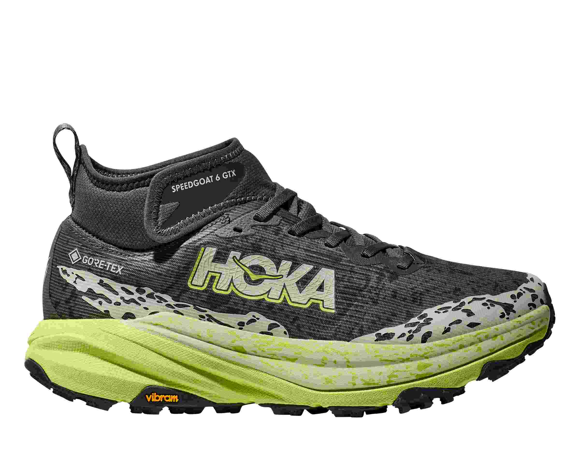 Hoka One One obuv Speedgoat 6 Mid Gtx M outer orbit lettuce Velikost EU: 45 1/3