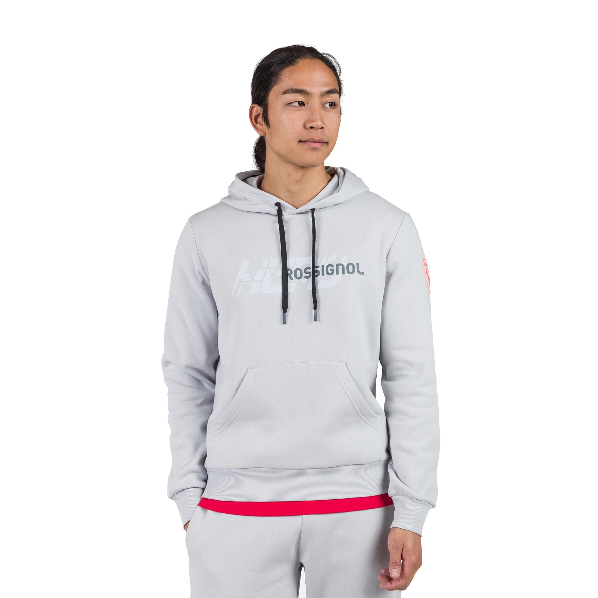 Rossignol mikina New Hero Hoodie soft grey Velikost: XL
