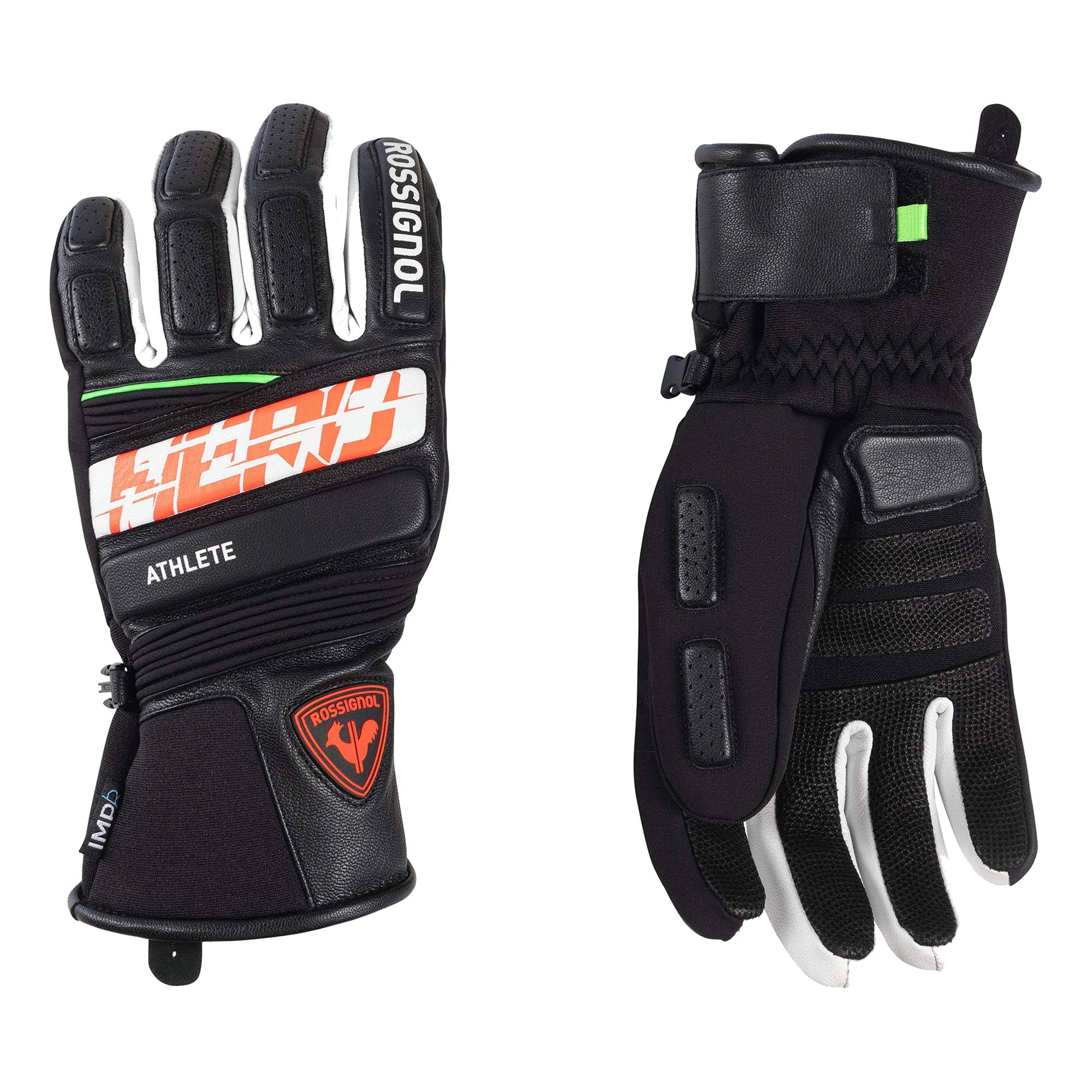Rossignol rukavice Hero Expert Lth Impr black Velikost: M