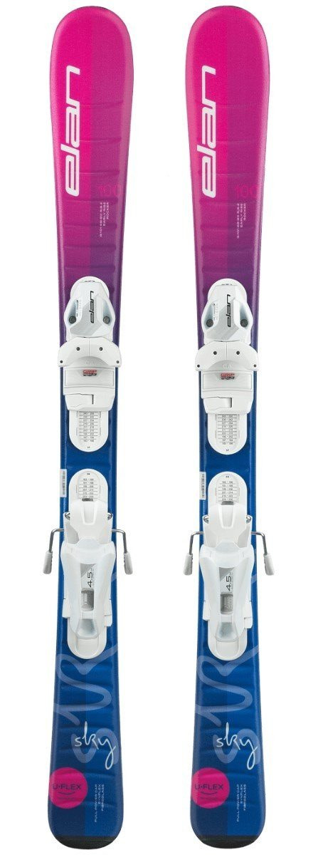 Elan lyže Skis Jr Shi Sky Jrs El 4.5 pink Velikost: 120