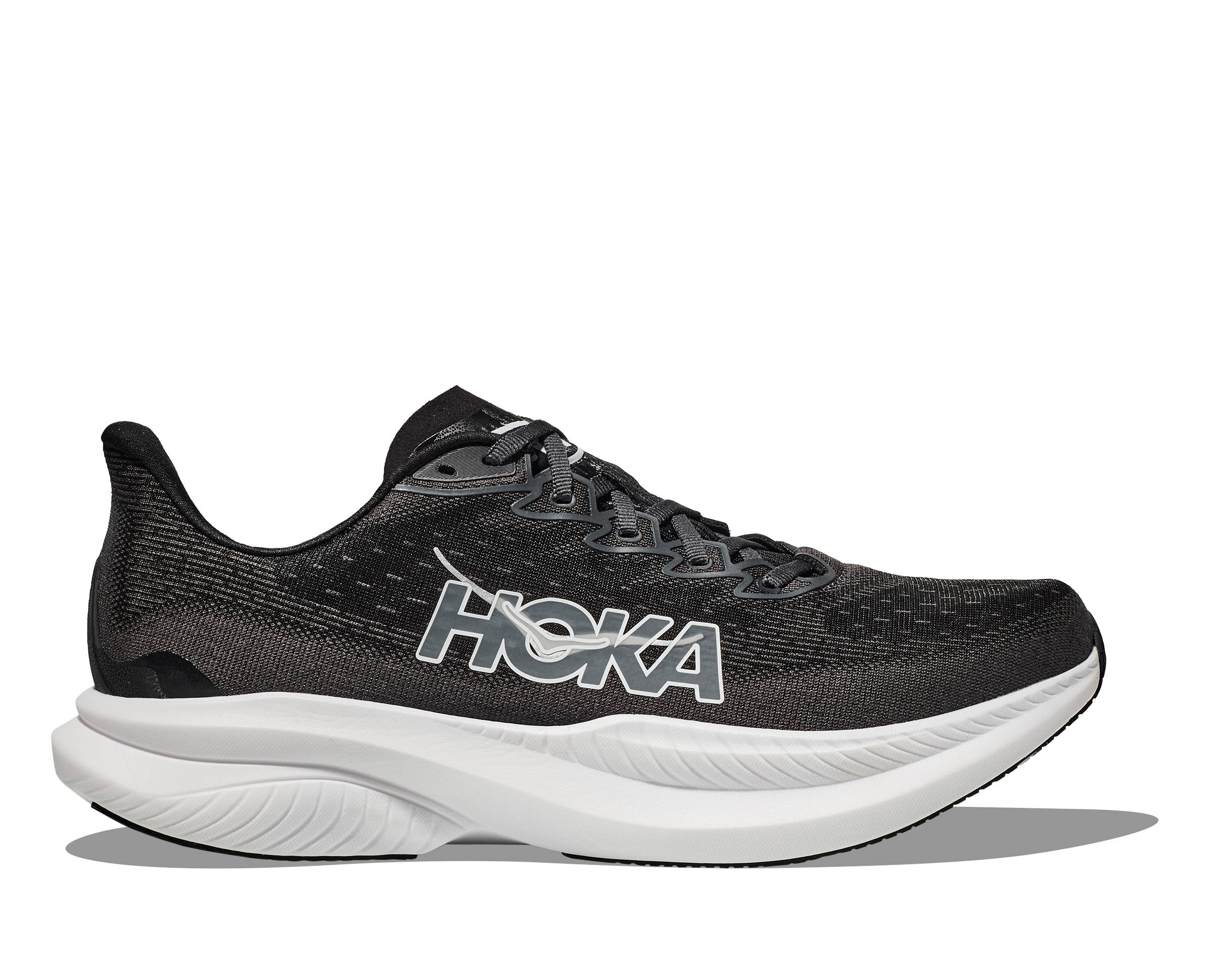 Hoka One One obuv Mach 6 black white Velikost EU: 42 2/3