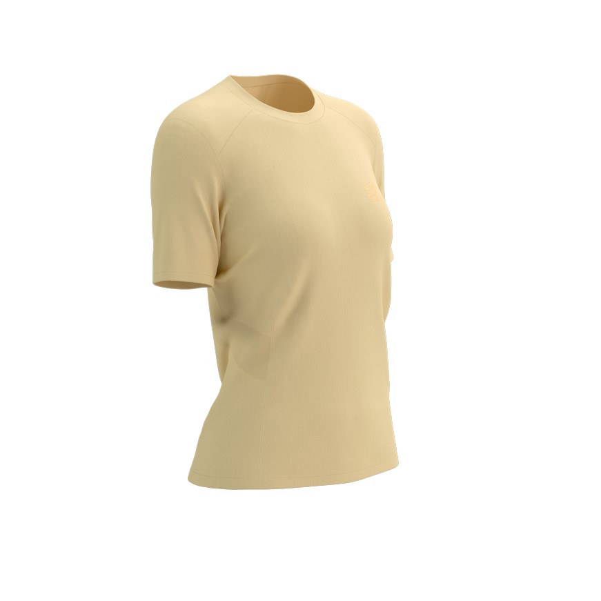 Compressport tričko Performance Ss Tshirt W impala Velikost: M
