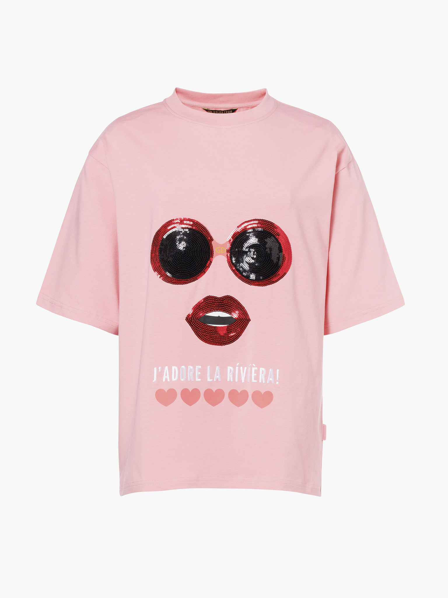 Goldbergh tričko Soleil salmon rose Velikost: XS