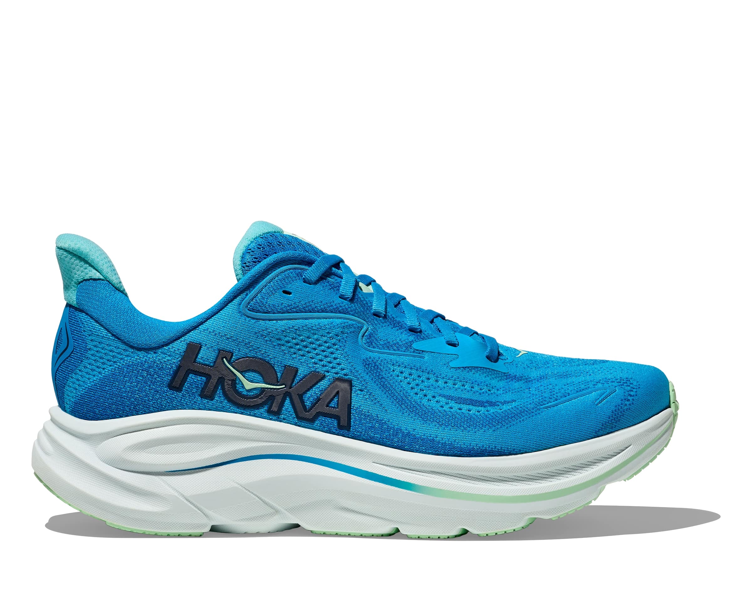 Hoka One One obuv Clifton 10 Wide hoka blue skyward blue Velikost EU: 47 1/3